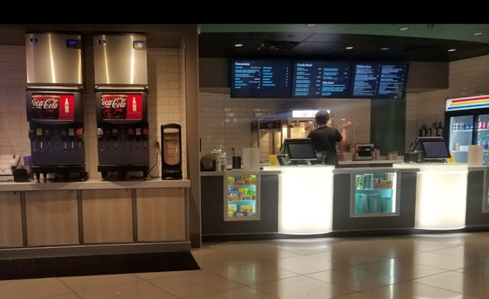 Sperrys Moviehouse Port Huron - Interior Concession (newer photo)
